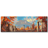 Painting by Numbers Panorama Temple Ruins on Mountain I